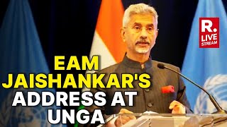 Jaishankar Speech LIVE: EAM Jaishankar's Address To UN General Assembly | UNGA Meet 2023 | 78th UNGA