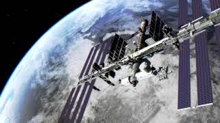 Earth, Moon and ISS Space Station - Lightwave 2015.3