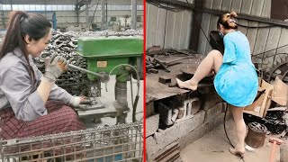 Fastest Skillful Workers Never Seen Before! Most Satisfying Factory Production Process & Tools #5