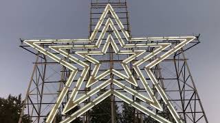 World's Largest Freestanding Lighted Man Made Star