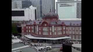 JR東京駅丸の内口赤レンガ駅舎ドーム天井復元オープン