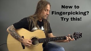 New to Fingerpicking - Try this Pattern | Steve Stine Guitar Lesson