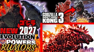 Godzilla's Next 2027 Design Rumored Changes Revealed | Godzilla x Kong 3