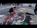 The Rotary clubs of Palm Springs presents their 11th Annual PS Chalk Art Festival