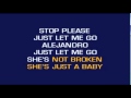 Lady Gaga - Alejandro ( Video Karaoke Lyrics Instrumental Choirs )
