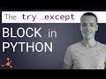 The TRY-EXCEPT statement in Python | Intercepting and handling errors