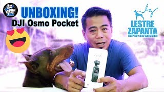 WOOFCAM l Unboxing the DJI Osmo Pocket l Lestre Zapanta