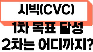 시빅(CVC), 1차 목표 달성, 2차는 어디까지?