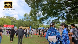 富士まつり Walk through the Fuji Festival in Japan