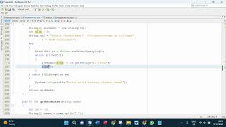 Netbeans Java application(GUI, OOP, DB):Part 6 Coding the GUI: Populate combo box with DB values.