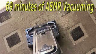 69 minutes of ASMR vacuuming