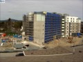 axis timelapse of construction completed video