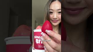 CRUNCHY ICE CREAM ASMR #shorts