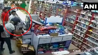 Brazen loot on cam: Cash stolen at gunpoint from chemist in Delhi's Okhla