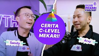 Cerita C-Level di dunia startup! #dearmekaripodcast