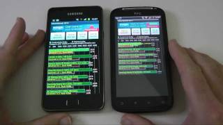 Samsung Galaxy S2 vs HTC Sensation Performance