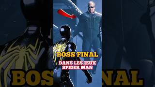 Les boss final des jeux vidéos spider man