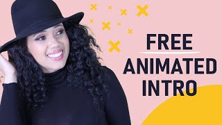 How to make a FREE YOUTUBE ANIMATED INTRO with Canva (Step by step)
