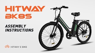 HITWAY BK8S Electric bicycle assembly video.#ebike #bike #hitway