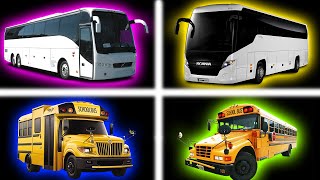 🚍Volvo Bus & Scania Bus & School Bus Horn🚍 - Sound Variations in 8 Minutes  [Mega Mix]