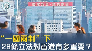 已有港區《國安法》的香港 是否還需要第23條立法？｜解碼香港#香港v