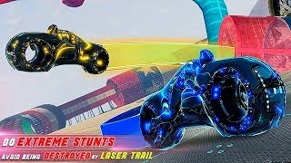 Tron Bike Stunt Racing 3d Stunt Bike Racing Games Gameplay