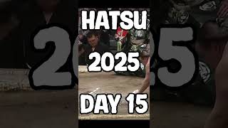 Hatsu 2025, Day 15: The Best Match You Missed #sumo #juryo #nabatame  #aonishiki