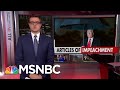 Chris Hayes: The Stakes For Trump's Impeachment Are Very High | All In | MSNBC