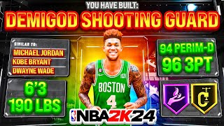 THE #1 SHOOTING GUARD BUILD IN NBA 2K24!