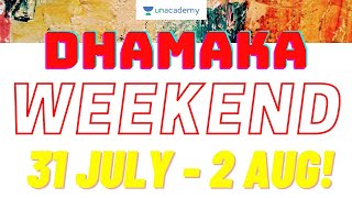 IMPORTANT ANNOUNCEMENT | Weekend DHAMAKA | Unacademy Live - SSC Exams | Divyanshu Varshney