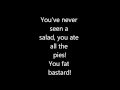 you fat bastard lyrics