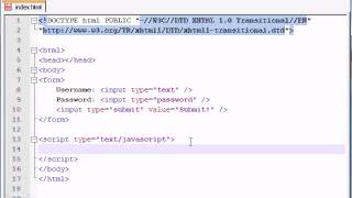 Beginner JavaScript Tutorial -- 38 -- Accessing Forms