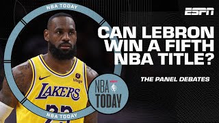 Lowe Hanging Fruit 🍎 Will Warriors make playoffs? + LeBron to win a 5th title? | NBA Today