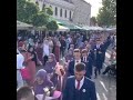 bosnia madrasah graduation ceremony street parade