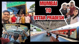 Mumbai to Basti Uttarpardesh (EP 1)| Train travel journey in Gorakhpur express