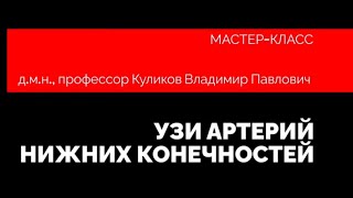 Стандартизованное УЗИ артерий нижних конечностей (профессор Куликов В.П.)