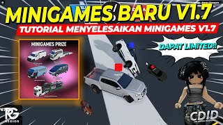 TUTORIAL MENYELESAIKAN MINIGAME TERBARU BERHADIAHKAN MOBIL LIMITED DI CDID UPDATE V1.7 - Roblox CDID