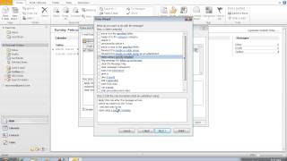 How to Set Out of Office in Outlook 2010 without the Exchange Server