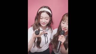 Chuu and Tsuki singing 봄꽃 (Spring Flower)