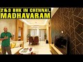 #1250 Spanish style 2 & 3 BHK for sale in Chennai Madhavaram |  Amenities | Covered parking and more