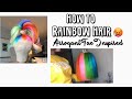 How To Rainbow Hair | ArrogantTae Inspired | Pride  | 6ix9ine | Janet Collection 1 Pack Solution