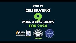 130+ MBA Awards and counting | Buildcorp 2024