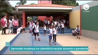 Aprovada mudança no calendário escolar durante a pandemia - 01/09/2021