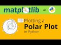 #13 Polar plot in Python | Non-linear plotting | Matplotlib tutorial 2021