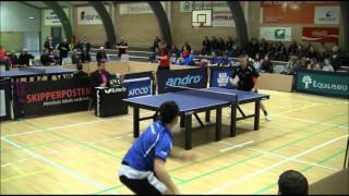 Danish 1st Division table tennis    -      Jakub, B75 vs Carsten, BI