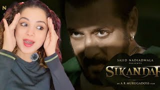 SIKANDAR: Official Teaser Reaction | Salman Khan | Sajid Nadiadwala | A.R. Murugadoss