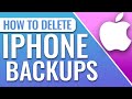 How To Delete Old iPhone Backup