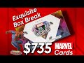 Wasted $735? | Exquisite Marvel Card Box Break￼