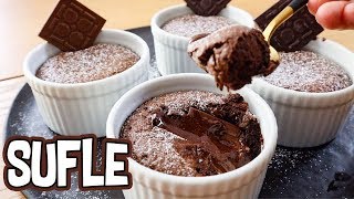 10 Dakika da Evde Sufle Nasıl Yapılır? En Pratik Çikolatalı Sufle Tarifi! | Chocolate Souffle