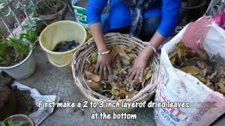 आसानी से केचुवे वाली खाद किचन वेस्ट से बनाये - DIY How to do Vermicomposting at Home आसानी से केचुवे वाली खाद किचन वेस्ट से बनाये - DIY How to do Vermicomposting at Home